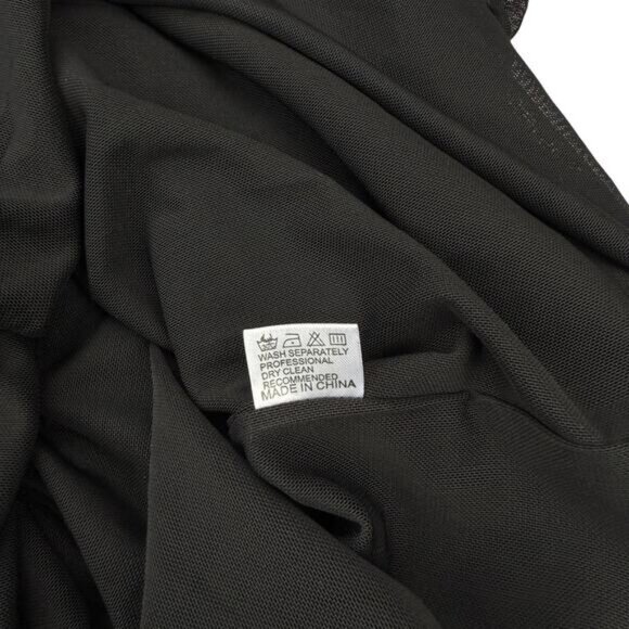 Bella Barnet Mesh Black Mini Dress Medium - Picture 8 of 9